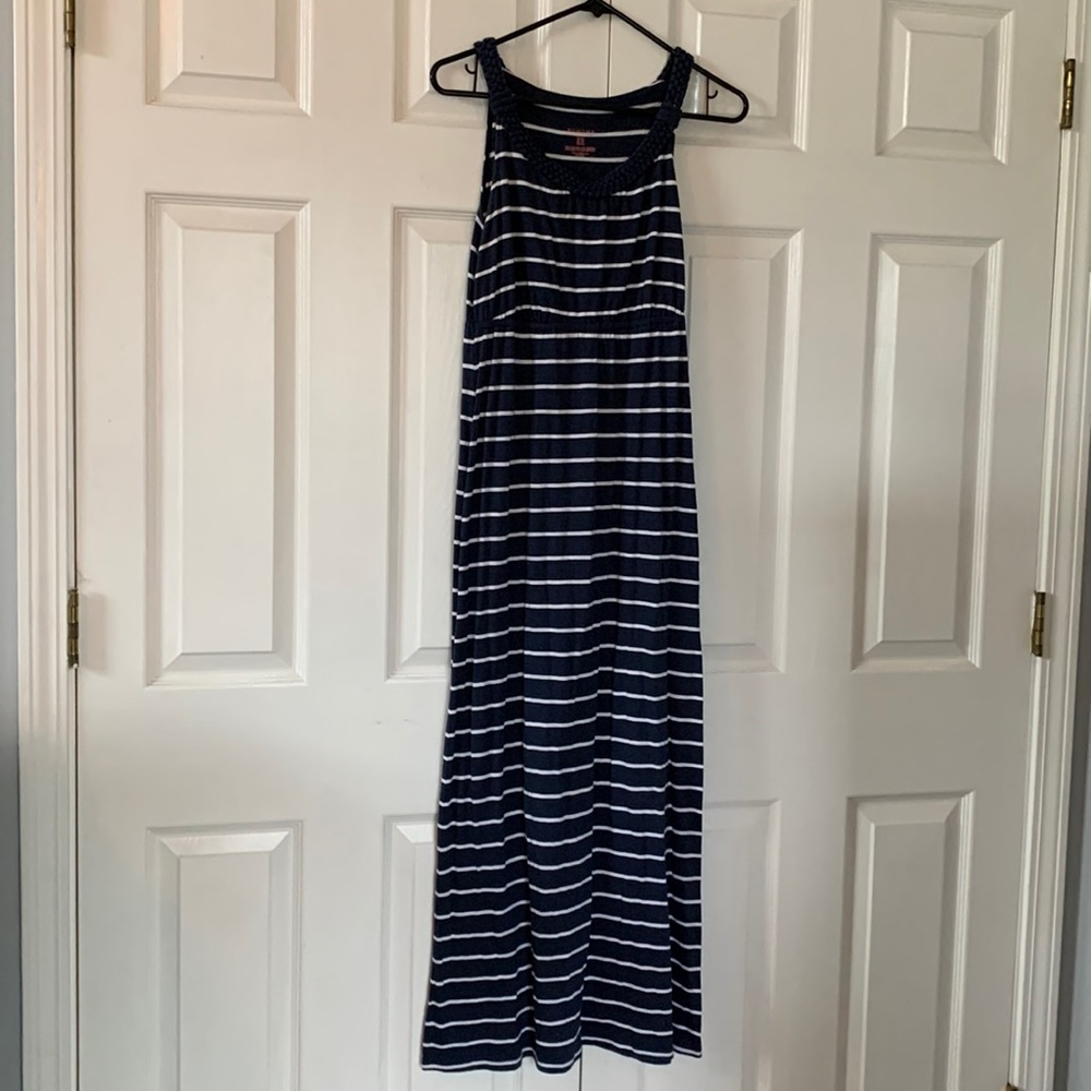 Sonoma PS navy/white strip dress